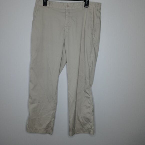Nike Golf Cream Golf Pants Size 34×30 - Picture 2 of 7